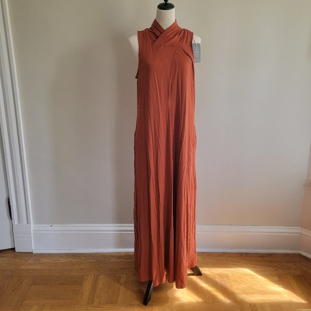 Rust Colored NWT Maxi Dress Garnet Hill